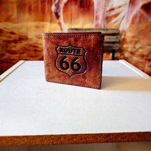 Men's Route 66 Bifold wallet.